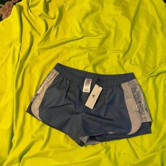 Adidas by Stella McCartney running shorts state Blue L - Picture 4 of 11